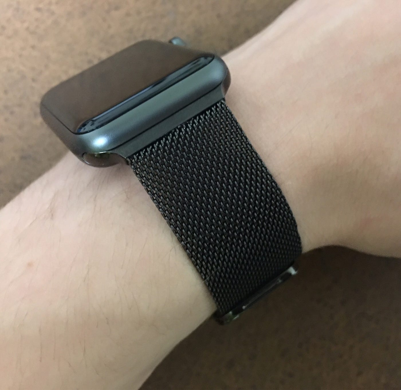 milanese space grey