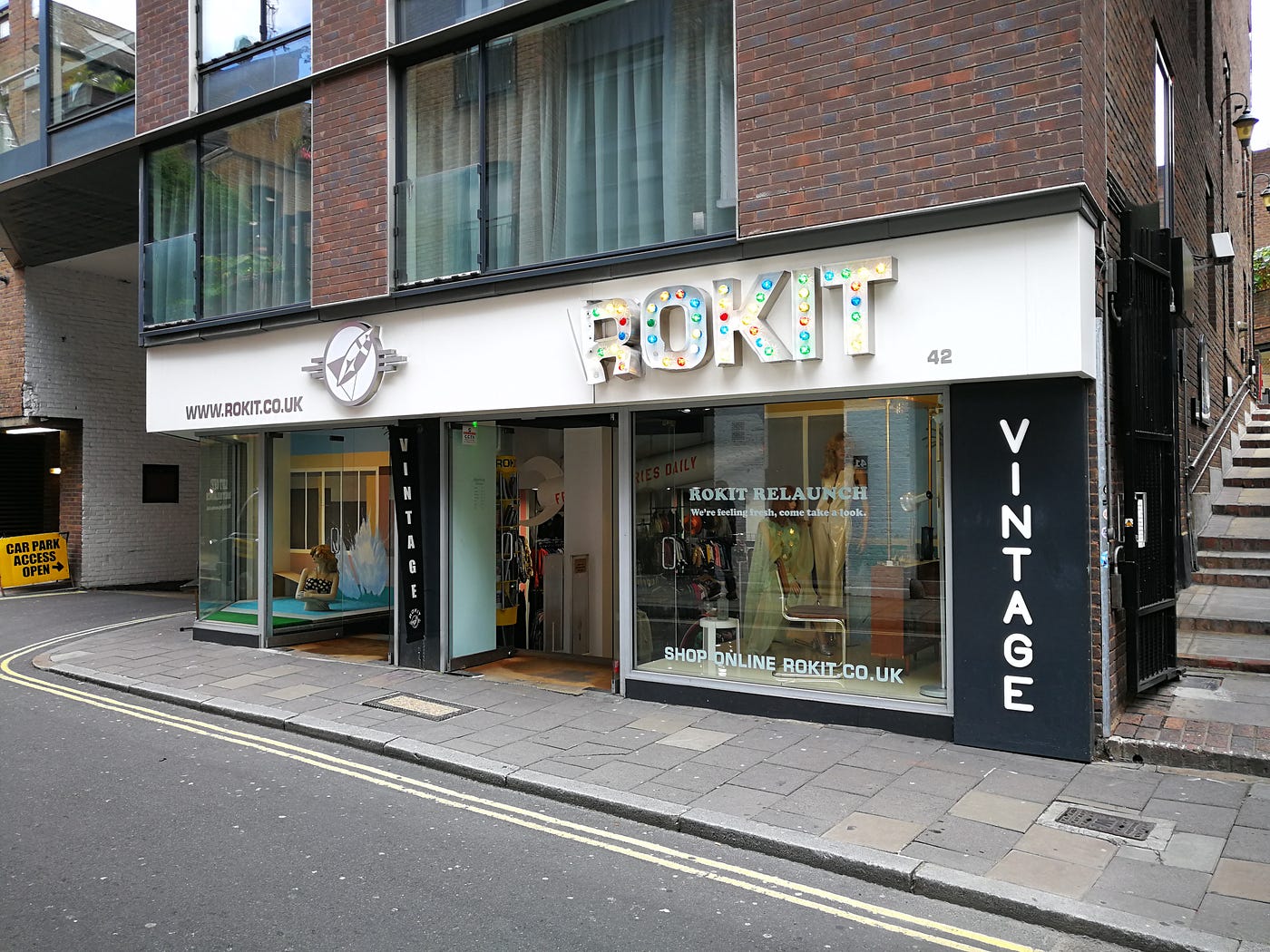 A Vintage Shopping Guide In Soho. A day’s worth inandout of London’s… by Leo Wallin