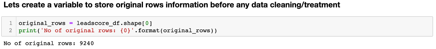 Lead Conversion Score Prediction using Python | by Vidhu | Medium