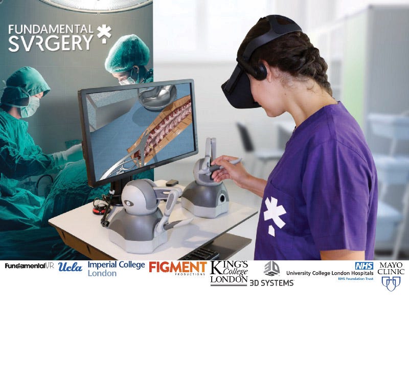 Virtual Reality Flight Simulator for Surgery by VR First XR