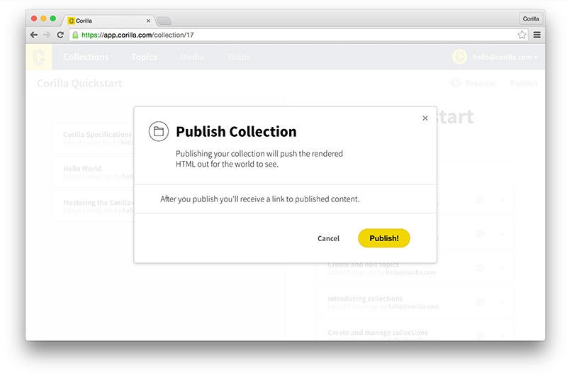 Meet the Corilla beta release. I’m pleased to be able to write that