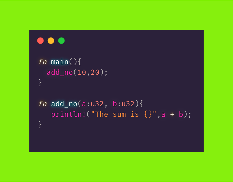 Rust 101 Functions. In the previous article, we discussed… by