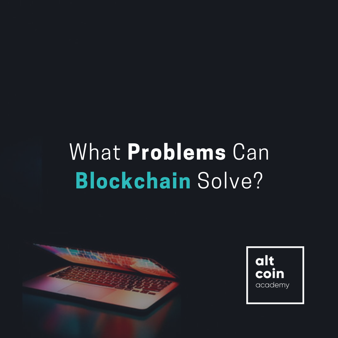 what problems can blockchain solve