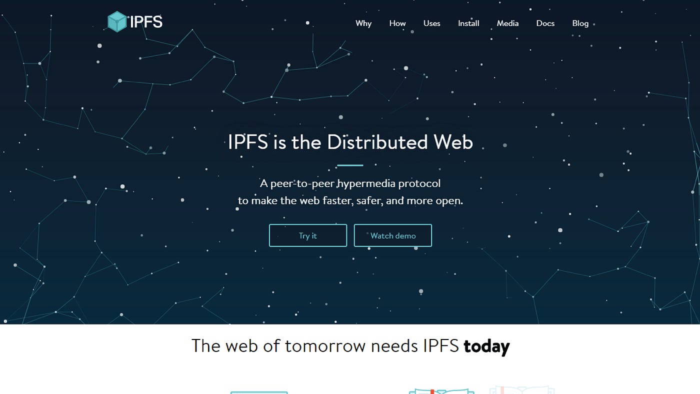 Mucha gente paga a Dropbox para almacenar sus archivos. IPFS es un sistema descentralizado que permite a los usuarios ganar dinero compartiendo el espacio ocioso de su disco rígido.