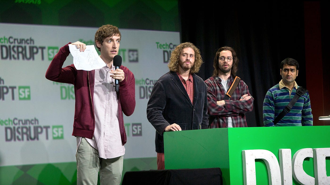 Парни из сериала Silicon Valley точно знают, как делать питчи. 