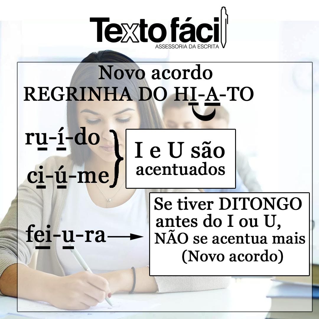 Você sabe o que é HIATO?. A própria palavra (hi-a-to) contém um… | by ...