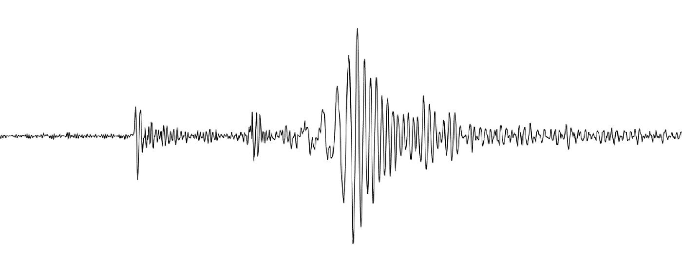A seismogram