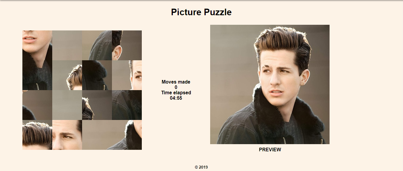 Picture Puzzle Using JavaScript and jQuery | by Aravind S | Medium