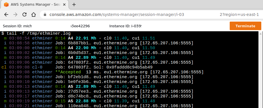 Mining Bitcoin and Ethereum on AWS | by Michael Ludvig | Medium