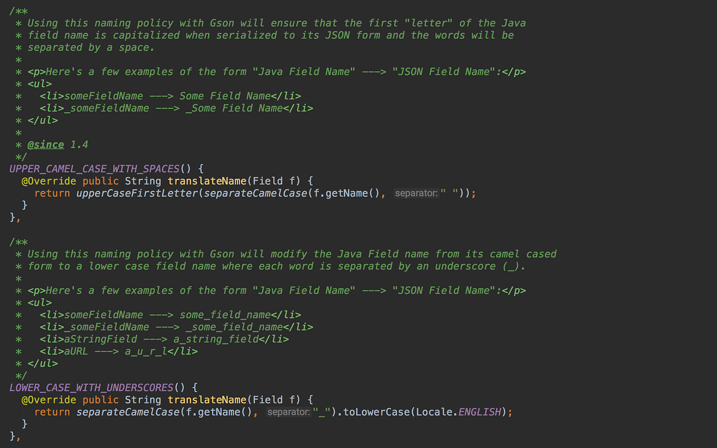 Ditching Gson’s Field Naming Strategy by Sebastiano Gottardo