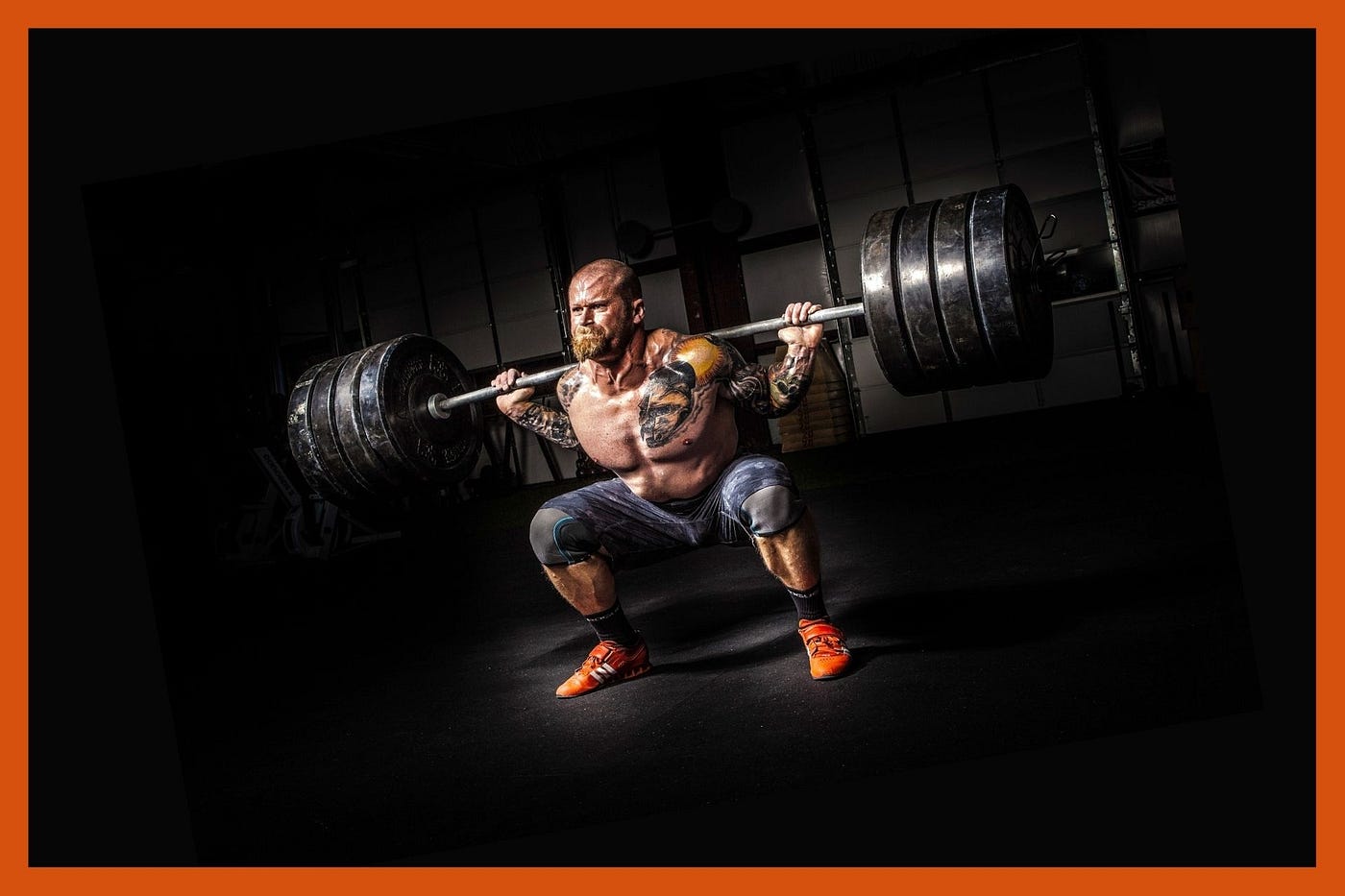 Personality Tips — A man trying to lift weight