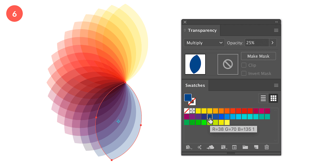 Create a Full Spectrum Spirograph in Adobe Illustrator | by Veerle Pieters  | The Startup | Medium
