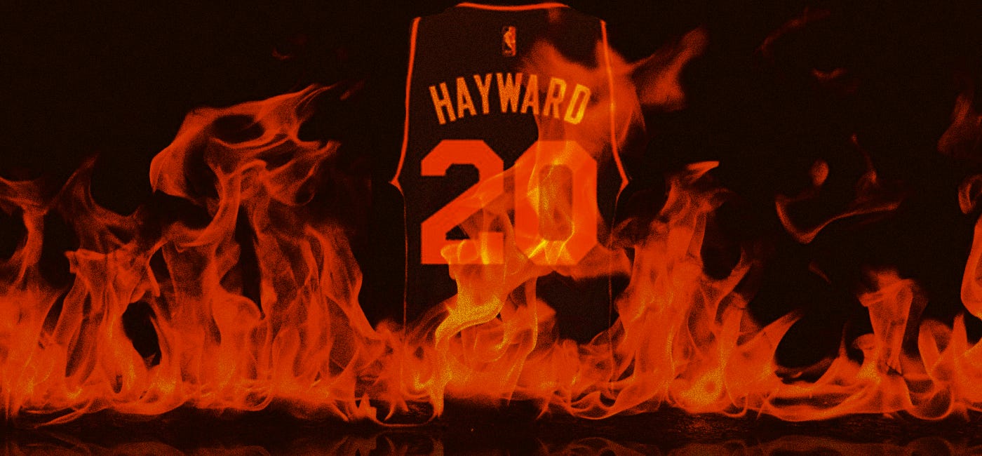 burning jersey