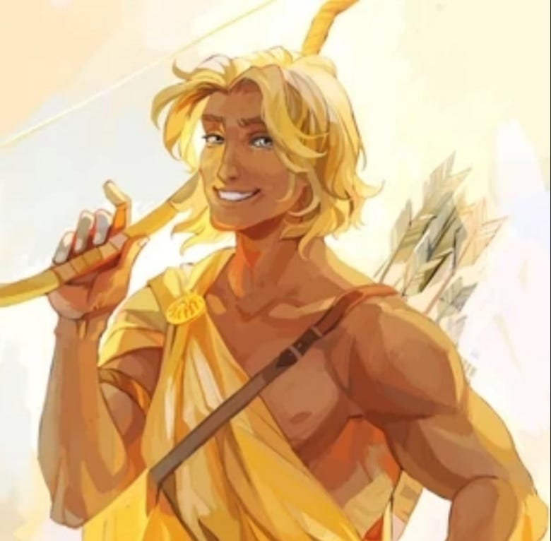 Apolo e Jacinto - Mitologia Grega | by Jamilly | Medium
