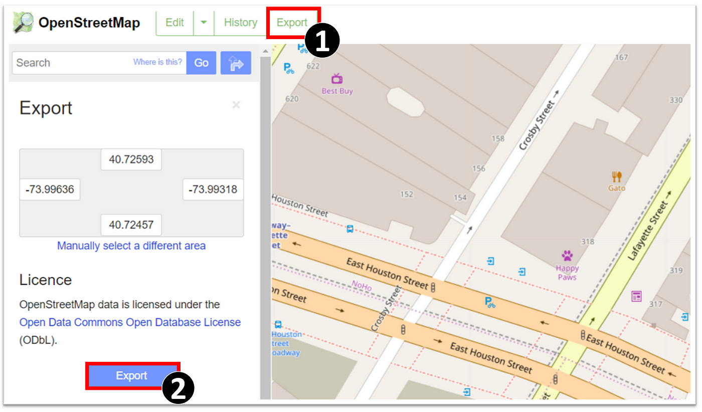 Download Open Street Map How To Download Dataset From Openstreetmap? | By Joe T. Santhanavanich |  Towards Data Science