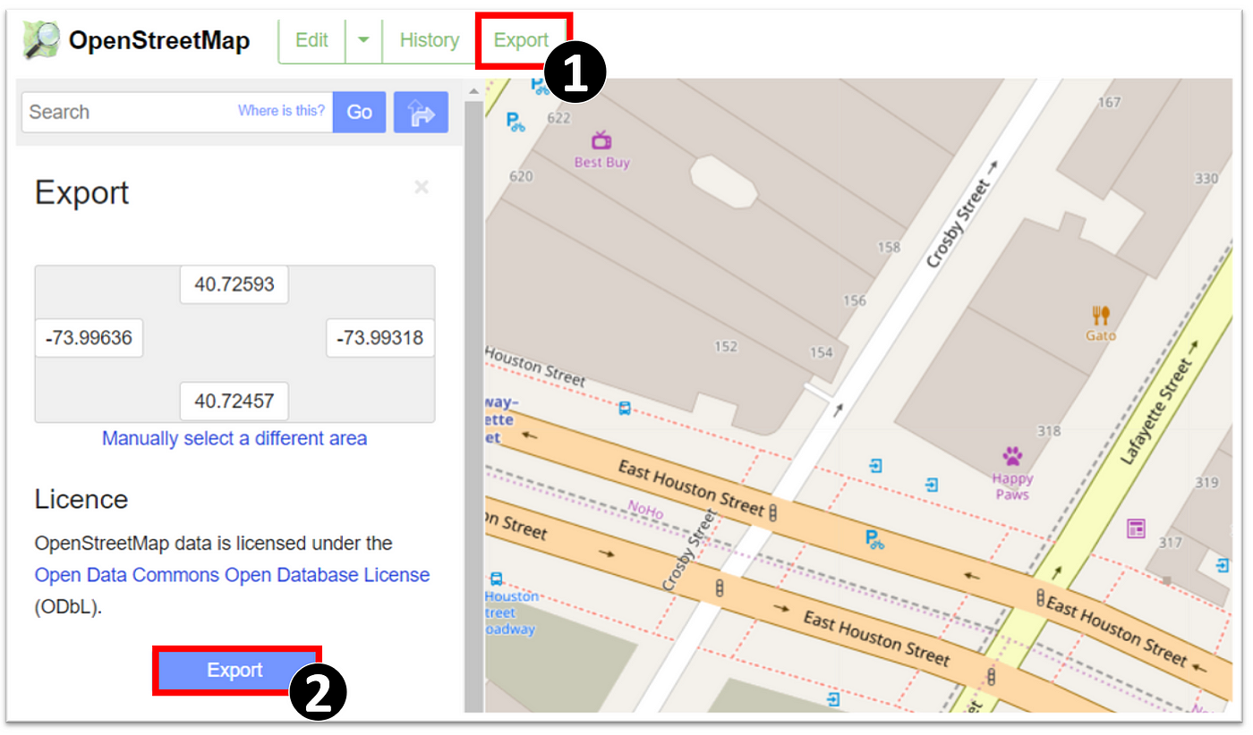 How to Download Dataset from OpenStreetMap? | by Joe T. Santhanavanich |  Towards Data Science