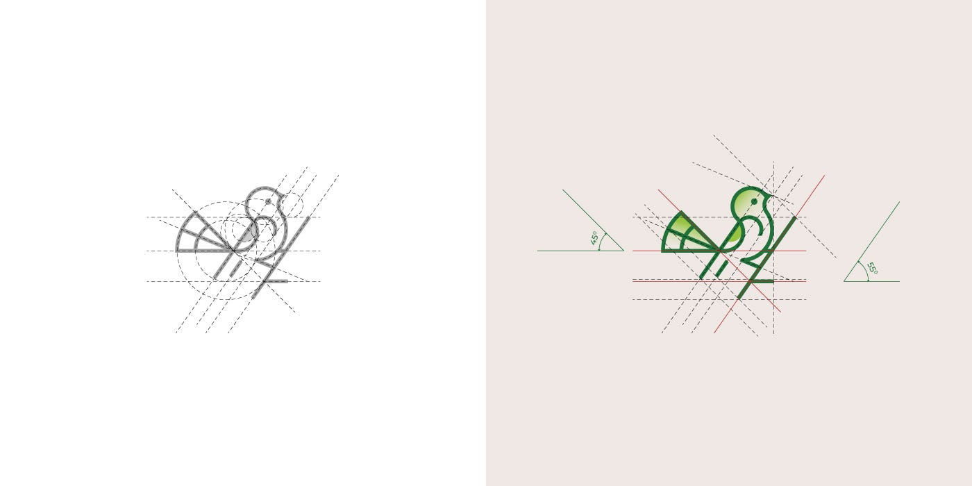 How To Design A Logo With Golden Ratio Spiral By Dainogo Medium
