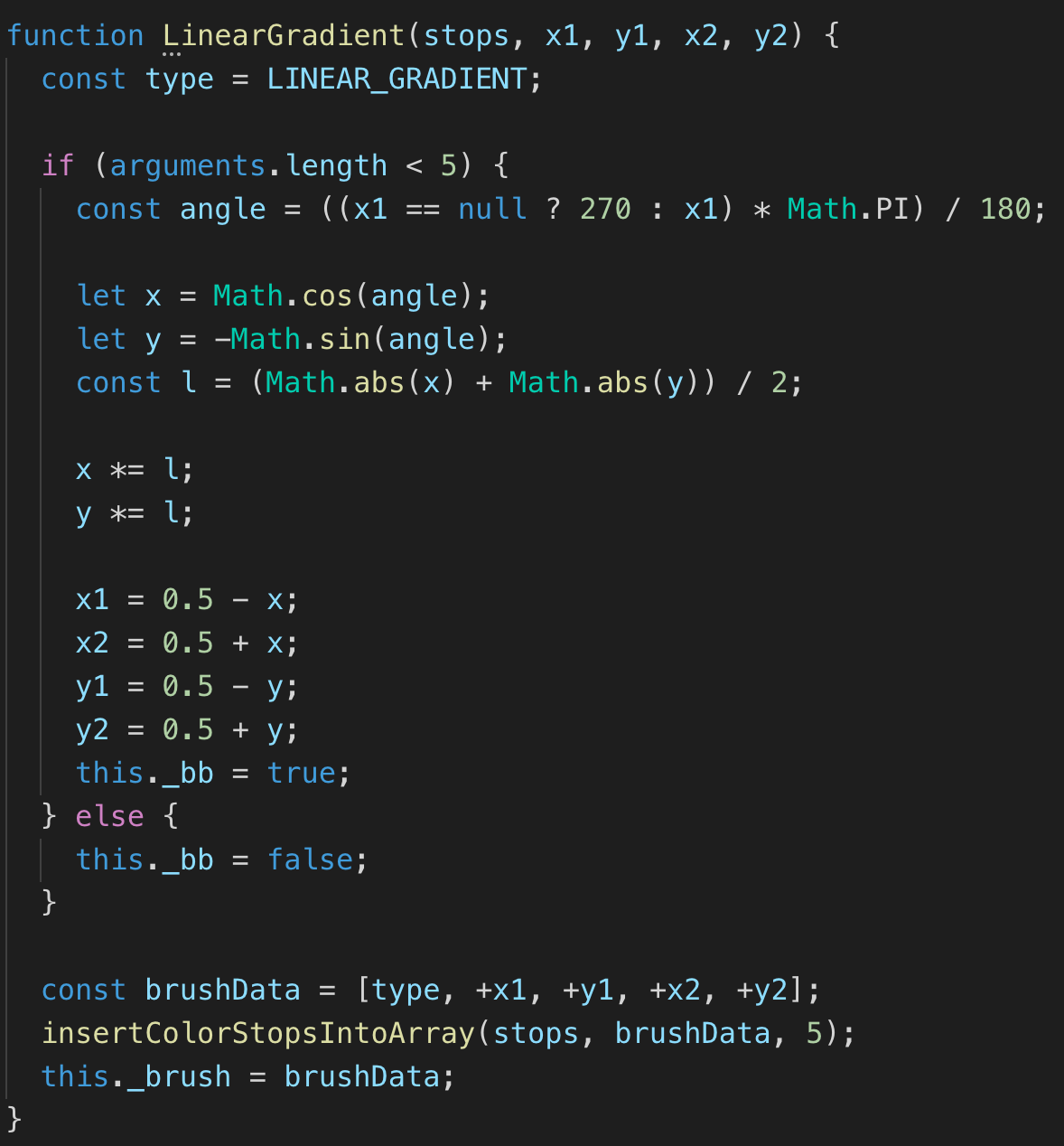 TypeScript and React Native ART: Manual Typing For Gradient | by ...