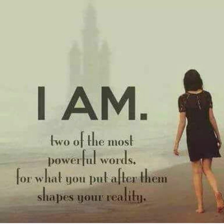 I AM……Therefore I I AM. …….two of the most powerful… by Charmaine David Medium I AM……Therefore I I AM. …….two of the most powerful… by Charmaine David Medium