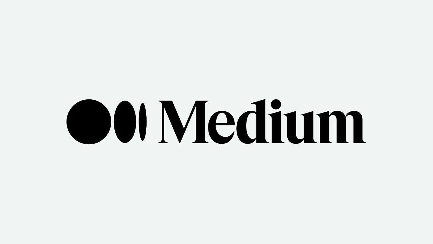 Medium's 2020 logo featuring The Dots