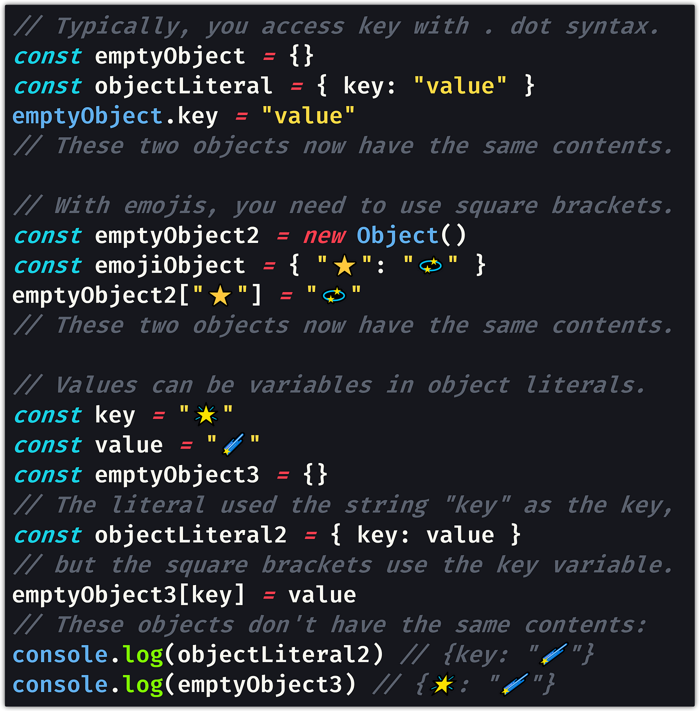 What Is the Object Literal Syntax in JavaScript? | by Dr. Derek Austin 🥳 |  JavaScript in Plain English