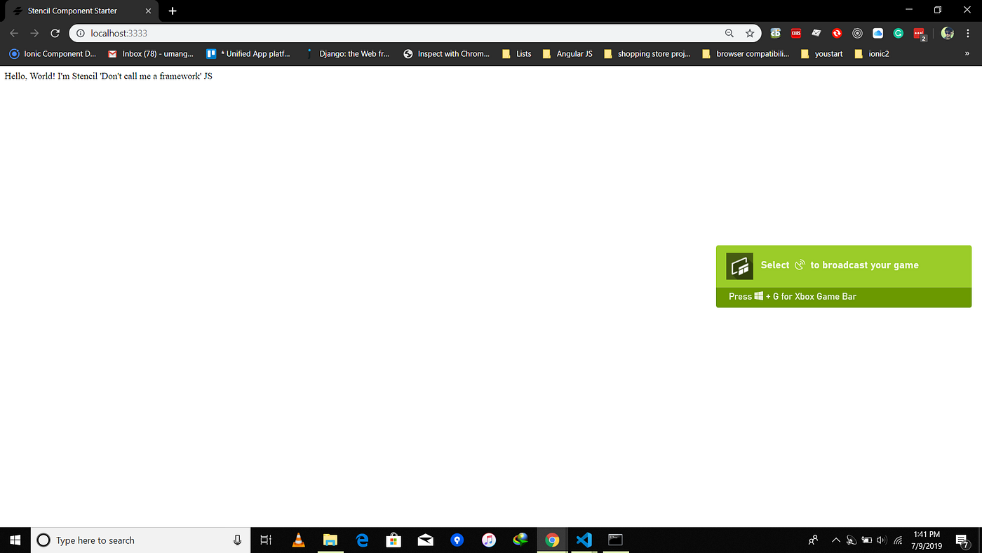 How To Build  Components Using Stencil JS by umang rathore
