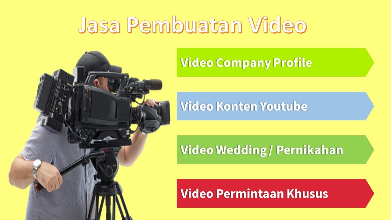 Jasa Pembuatan Video Promosi Usaha Dan Konten Youtube Bisnis Modal Seadanya Untung Semaunya