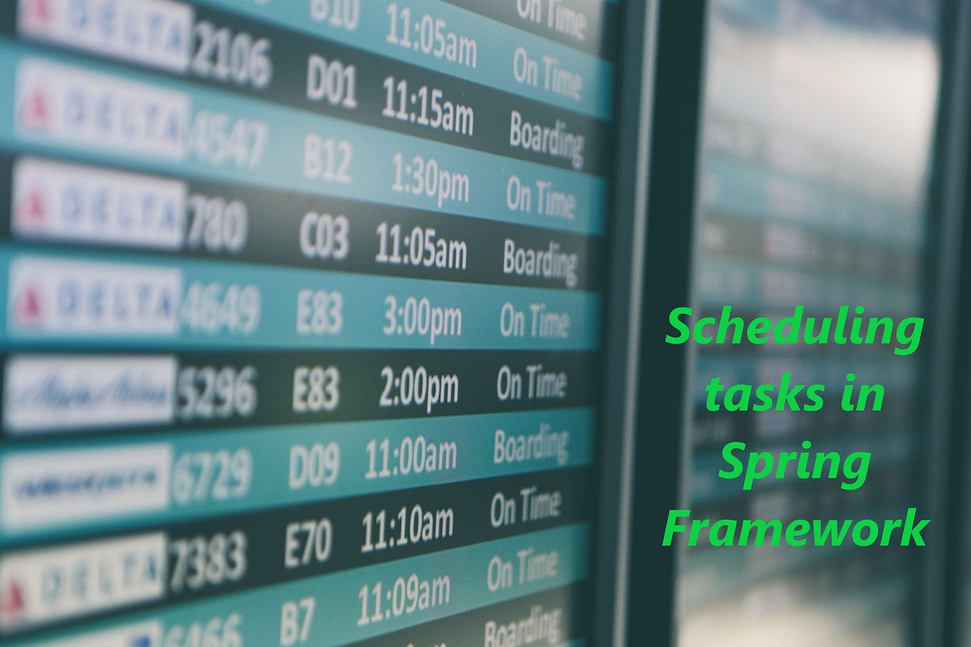 Scheduling tasks in Spring Boot. Scheduling refers to executing a task… |  by Thành Trần | Programming Sharing