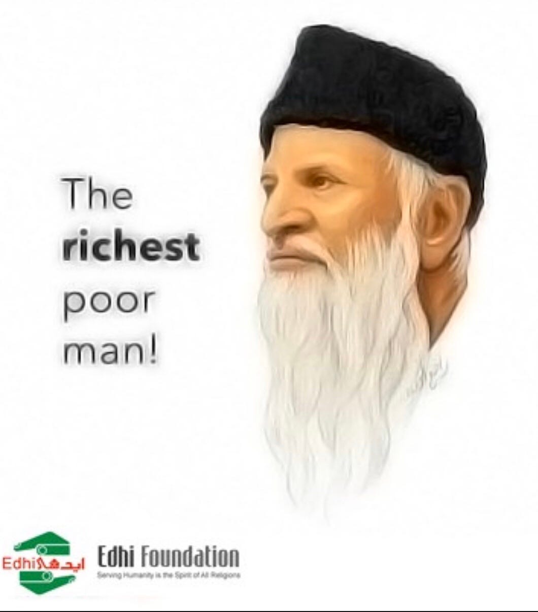 FUNDS COLLECTION FOR EDHI FOUNDATION Saving The Edhi Foundation by