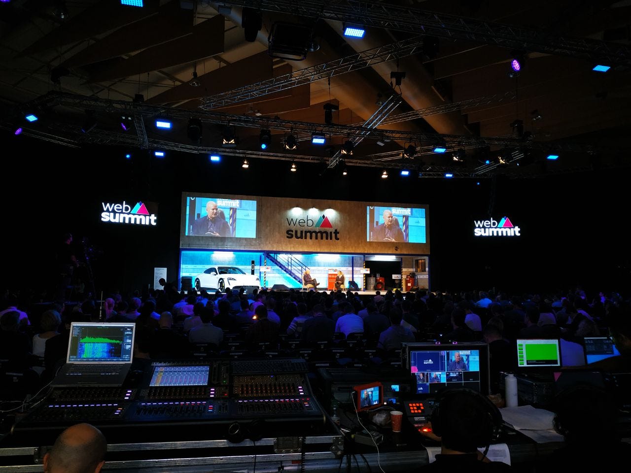 WebSummit 2019 on AI as our Future.