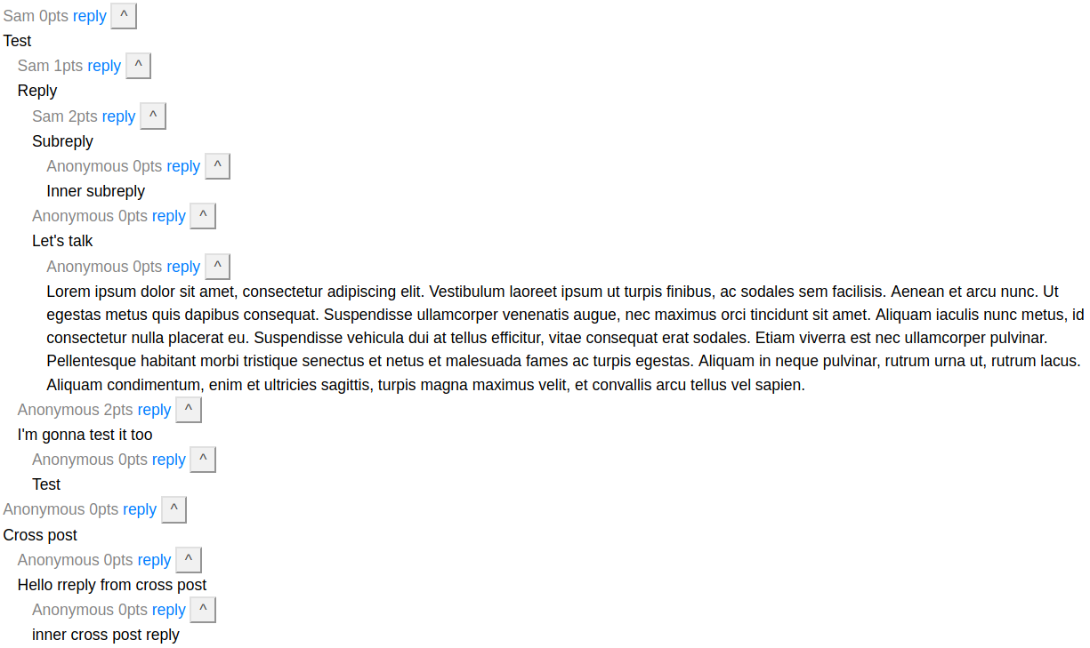 Threaded conversation with one query by Samuel Michael Squire Medium