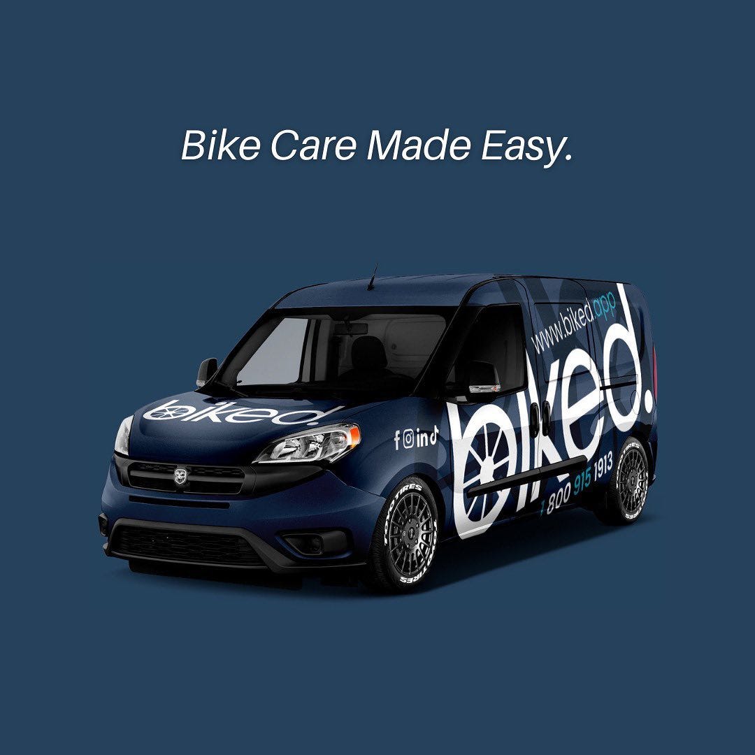 Biked. Bike Repair, Bike Shop, Bike Fix Medium