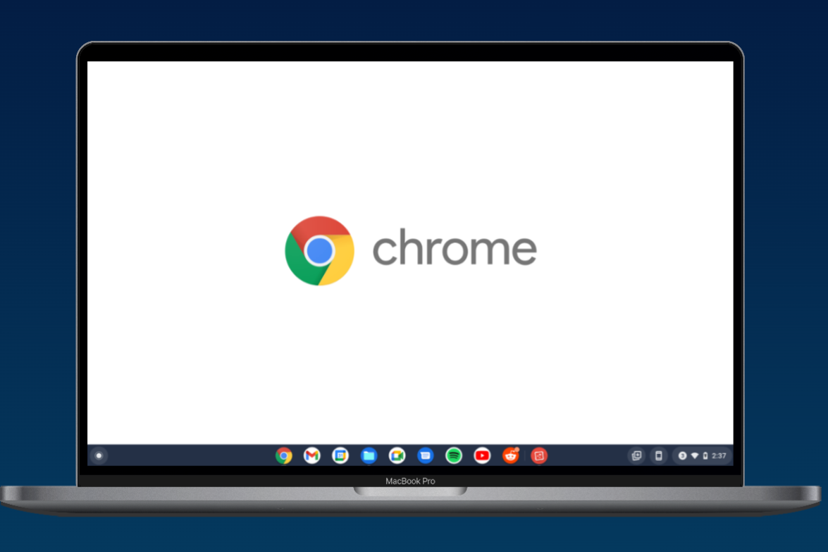 Chrome OS Flex running on MacBook Pro (Mid 2012)