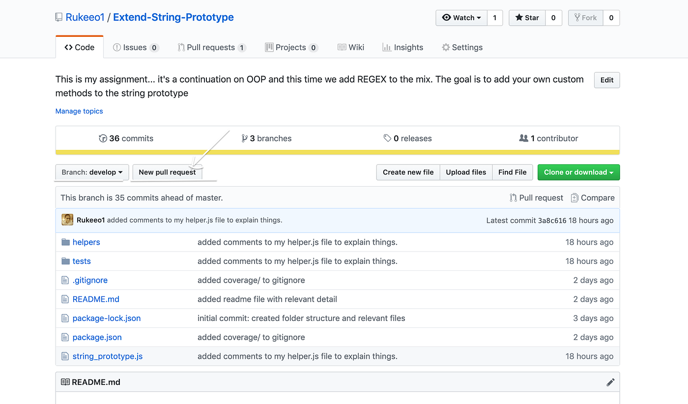Creating a Pull Request On Github | by Rukee Ojigbo | Medium