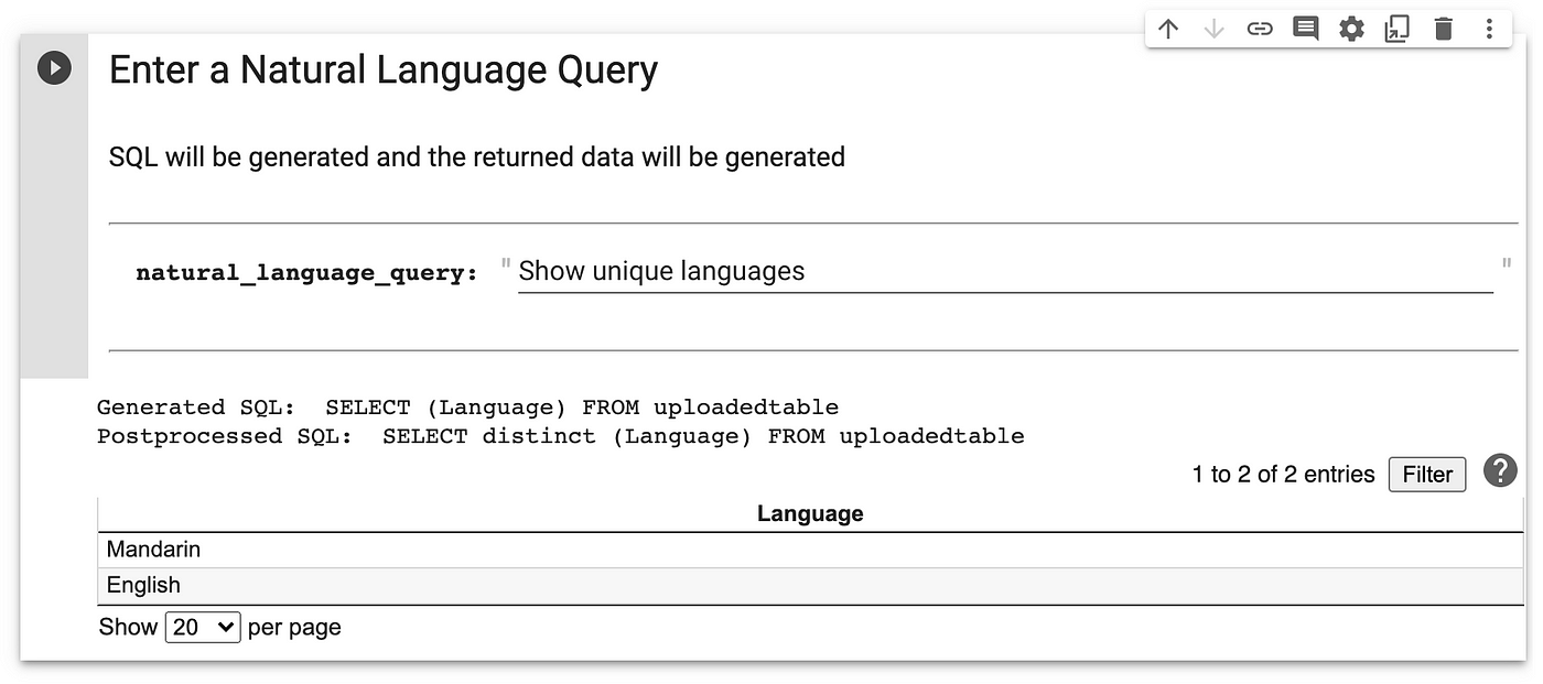 Natural Language Queries for any Database Table with Zero-Shot  RoBERTa-based SQL Query Generation | by Aneesha Bakharia | Medium