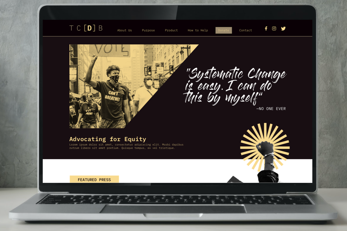 Case Study: Website design to serve as information hub for TC[D]B community  members, resource for network members and corporate affiliates. | by Chip  Auchincloss | Medium