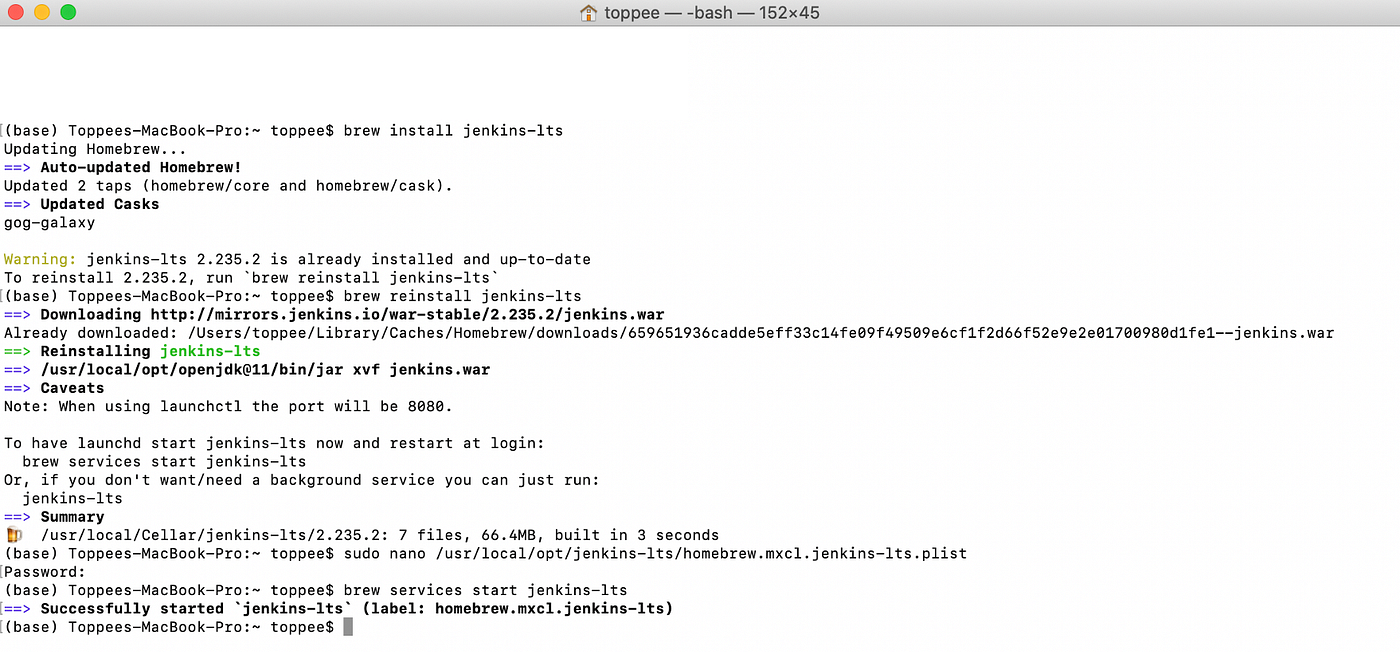 Start CI/CD with Jenkins and Create Basic Pipeline Script by Top'p