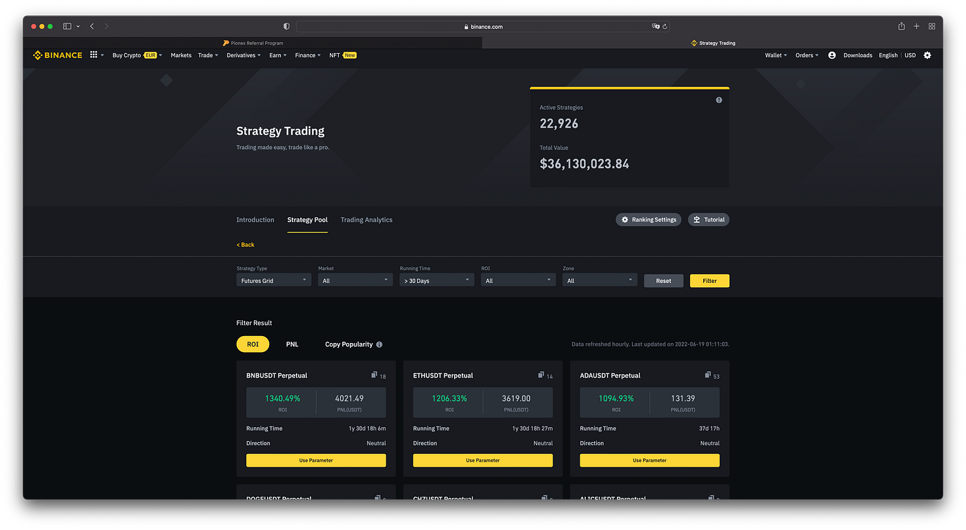 Binance Grid Bots are one example how to make money in the crypto bear market