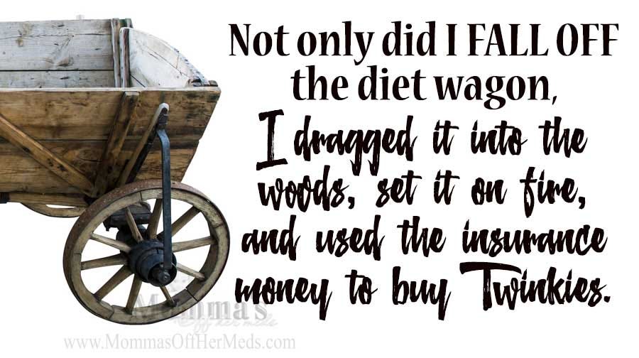 Falling off the wagon. If you follow me you know that I have… by Treadmill Treats Aug, 2021