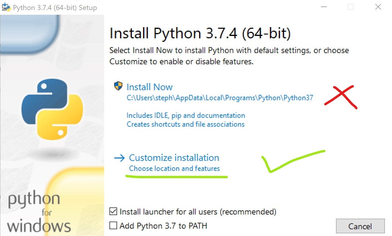 need to install pip3 greater that 9.0 osx