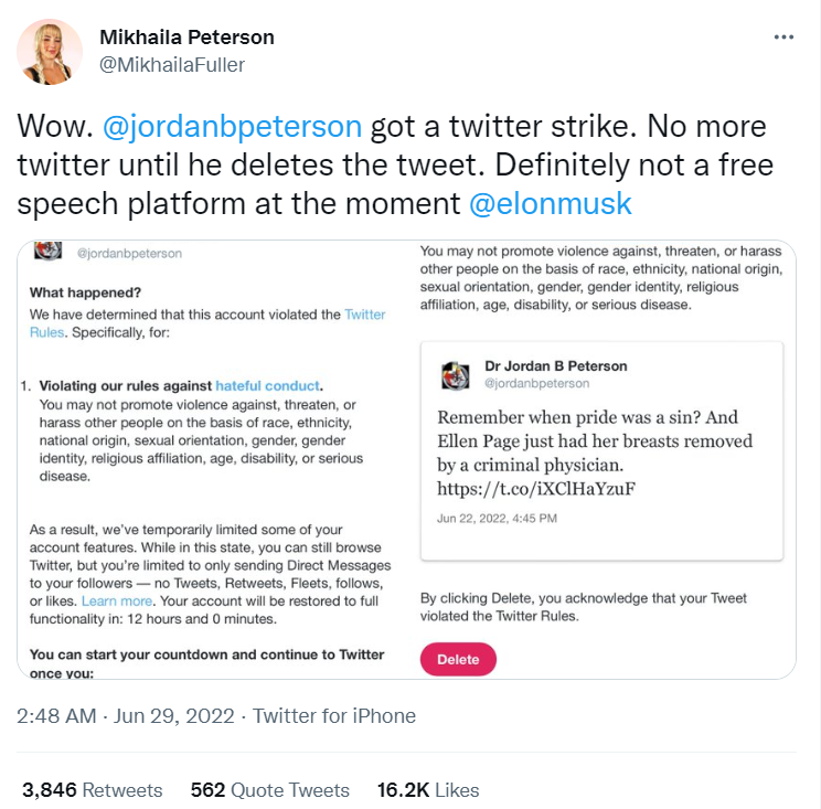 Why Was Bestselling Author Jordan B. Peterson Banned from Twitter? | by  Kristina God | ILLUMINATION | Medium