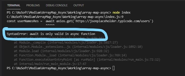 Javascript Array Map Async Performing Asynchronous Operations In Javascript's Array.map() Method | By  Gravity Well (Rob Tomlin) | Javascript In Plain English