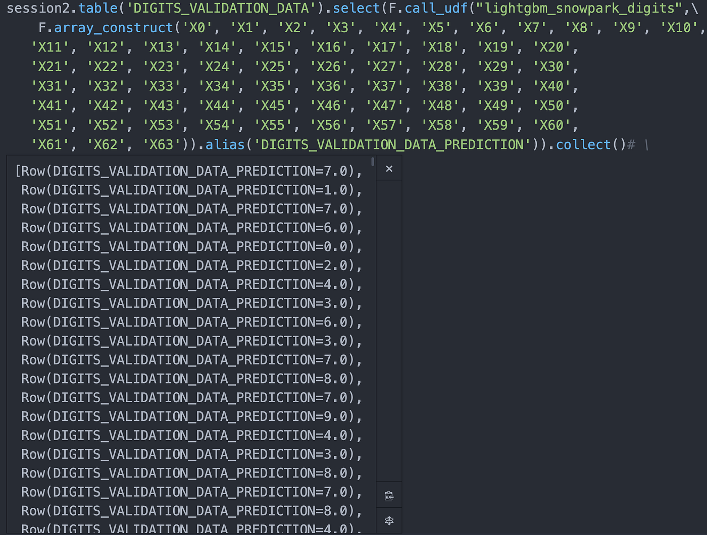 Using Python UDF’s and Snowflake’s Snowpark to build and deploy Machine