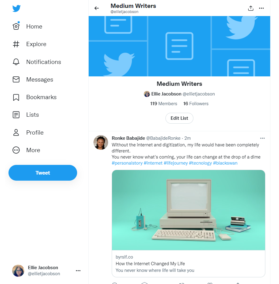 How To Filter Out The Negativity Using Twitter Lists By Ellie