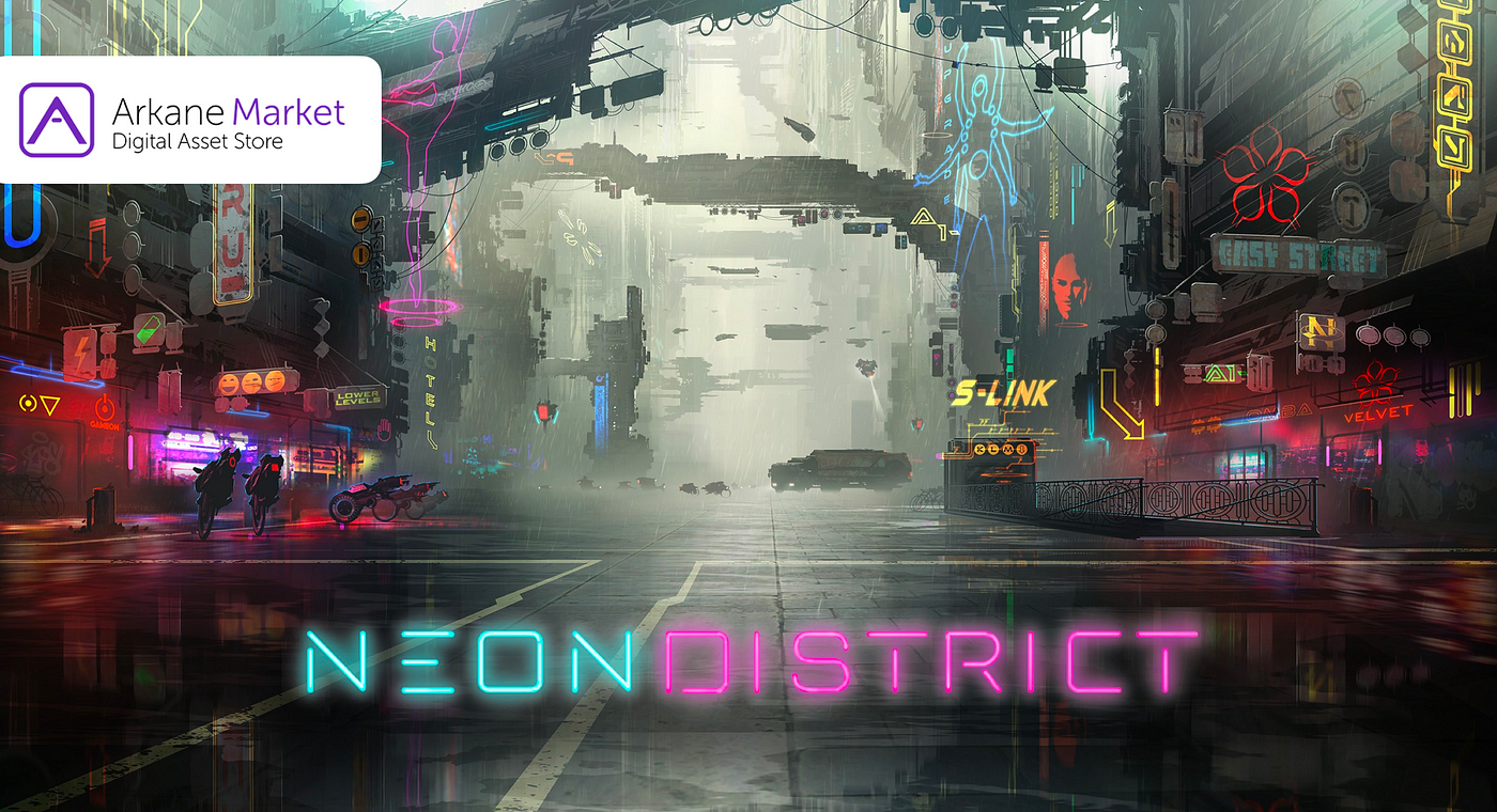 Neon District NFT trading now available on the Arkane Market. | by Yan  Ketelers | venly | Medium