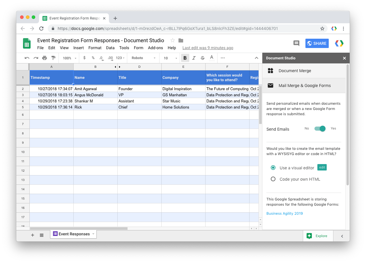 Make PDFs with Google Forms. Create PDF files from Google Form… by