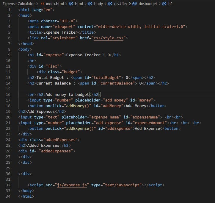 A Simple Expense Calculator Built With JavaScript | by Rukayat Lukman |  Weekly Webtips | Medium