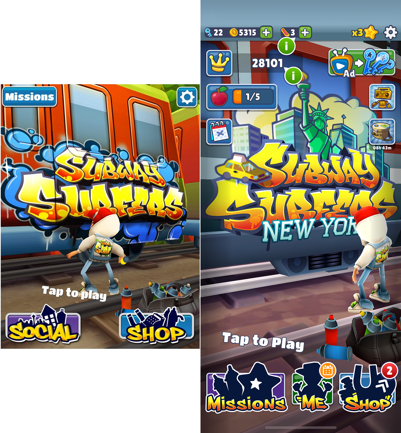 Navigating The Dark Patterns Of Subway Surfer's User Interface | by Richard  Akina | Medium