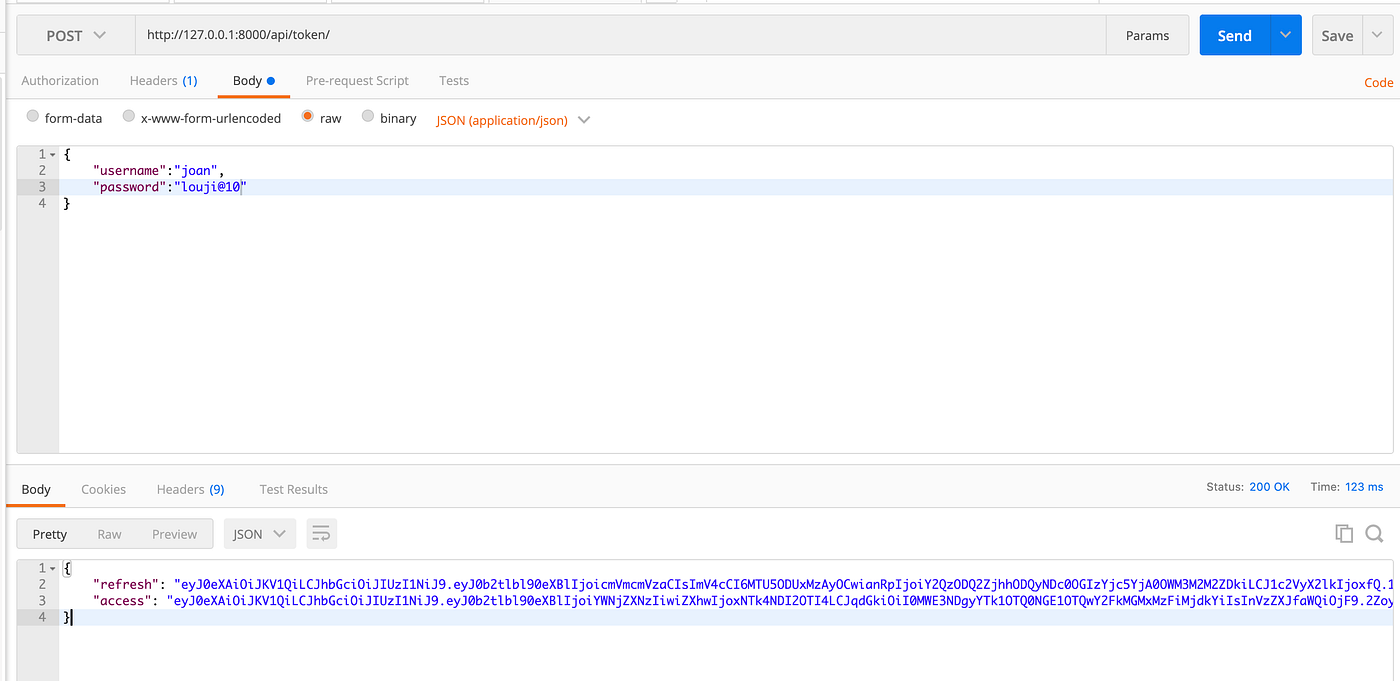 Django Rest Framework —JWT Auth with DRF by Sjlouji | Joan Louji | Python  in Plain English