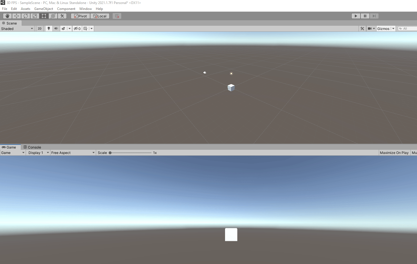 Simple Player Movement in Unity!. Objective: To create a player in ...